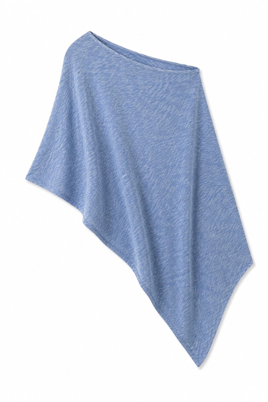 Blue Sunwashed Riviera Poncho
