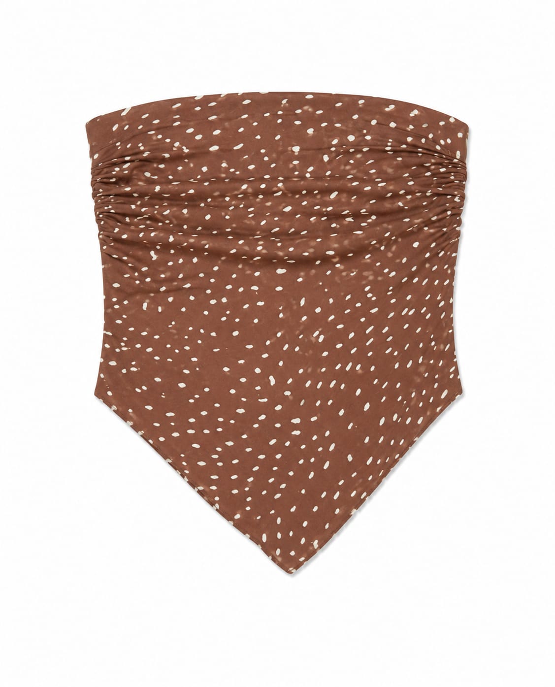 Bambi Mocha Scarf Top