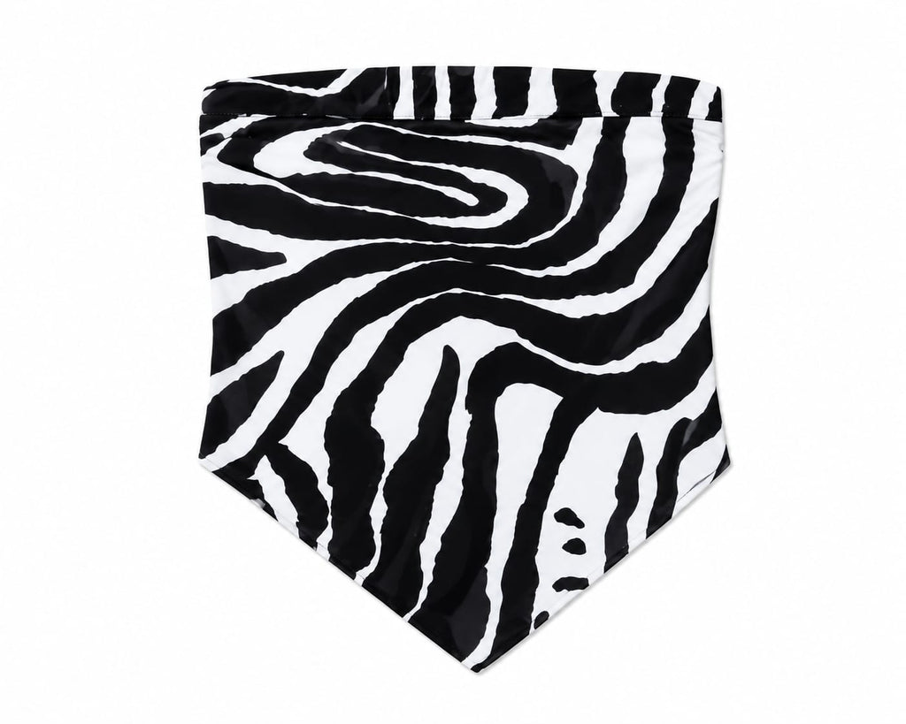 Untamed Jungle Scarf Top