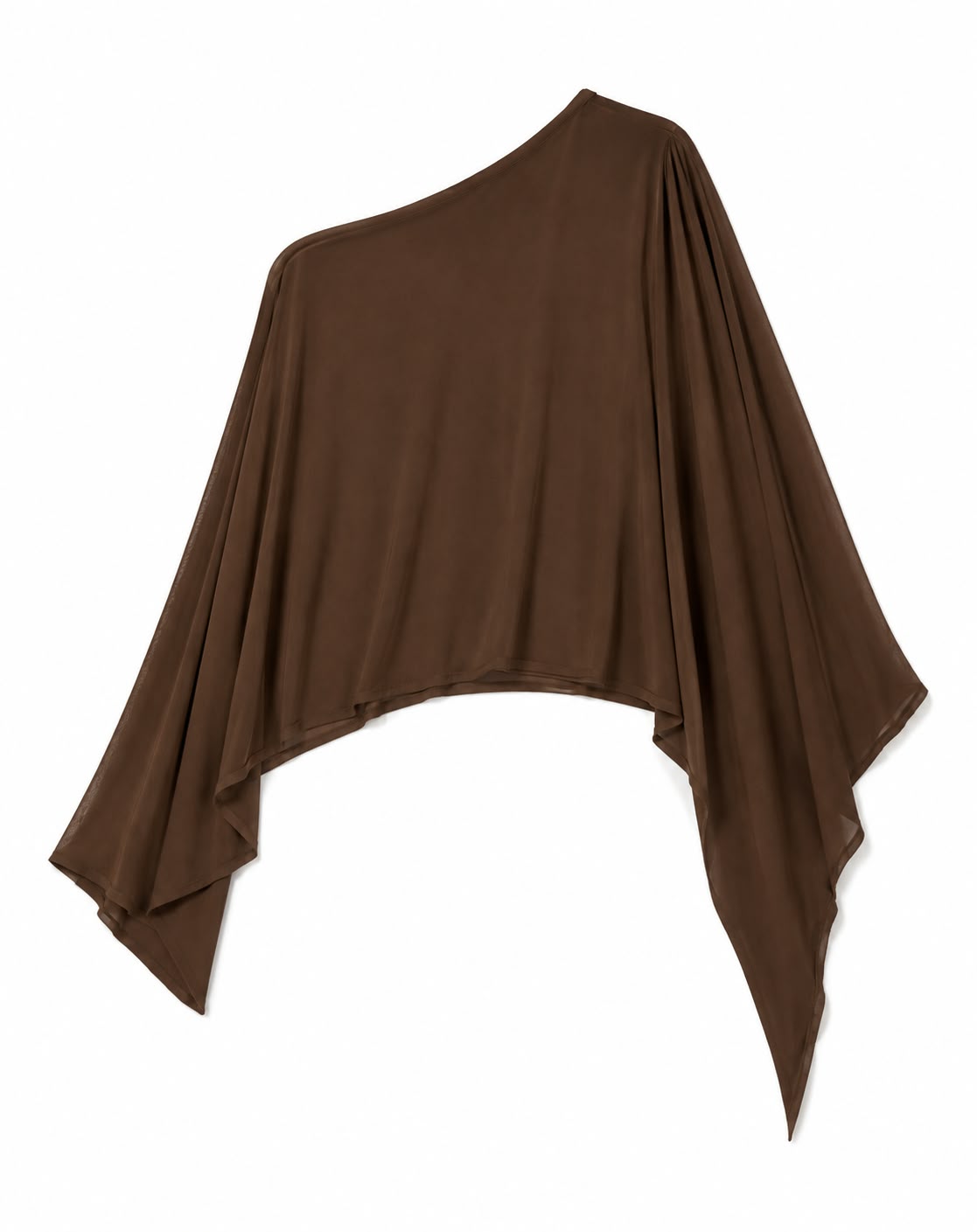 Brown Sundown Poncho