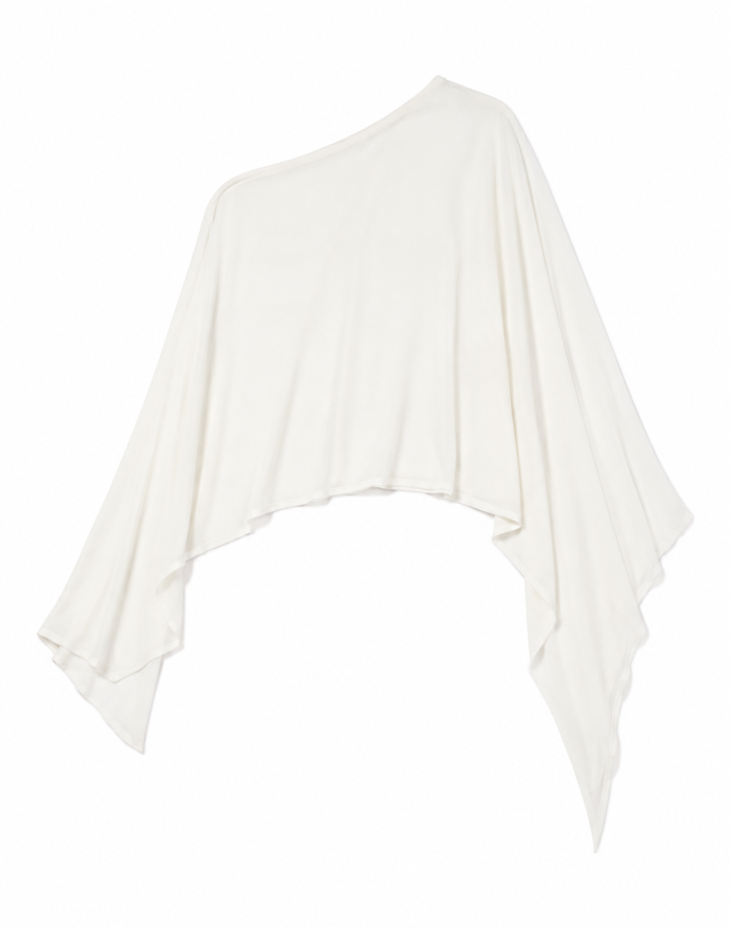 White Sundown Poncho