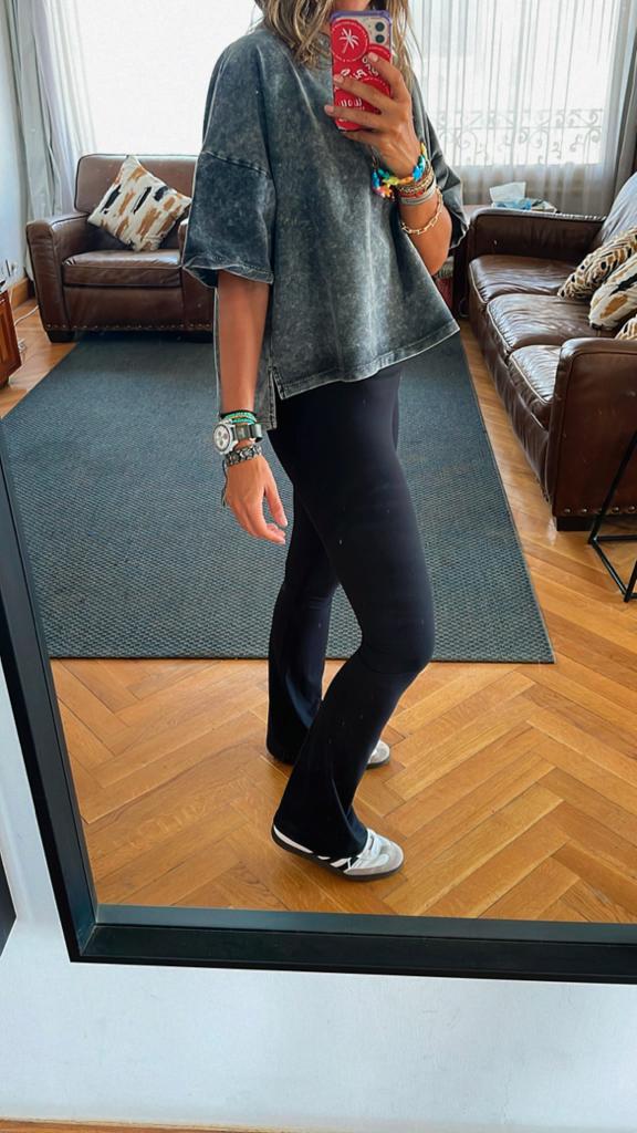 Black Flare Leggings