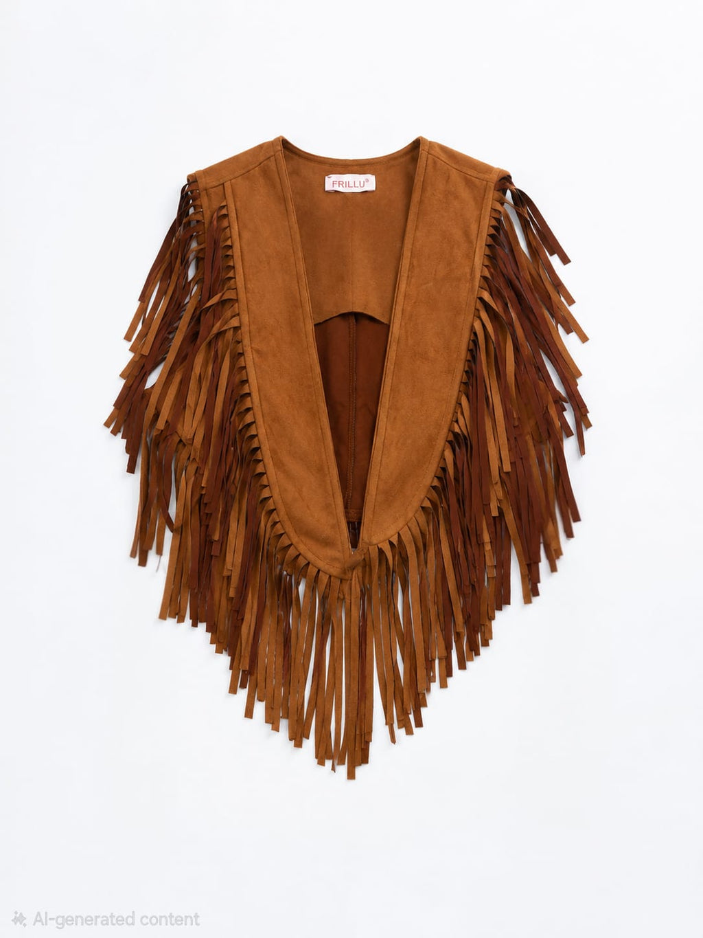 Camel Cowgirl Suede Vest