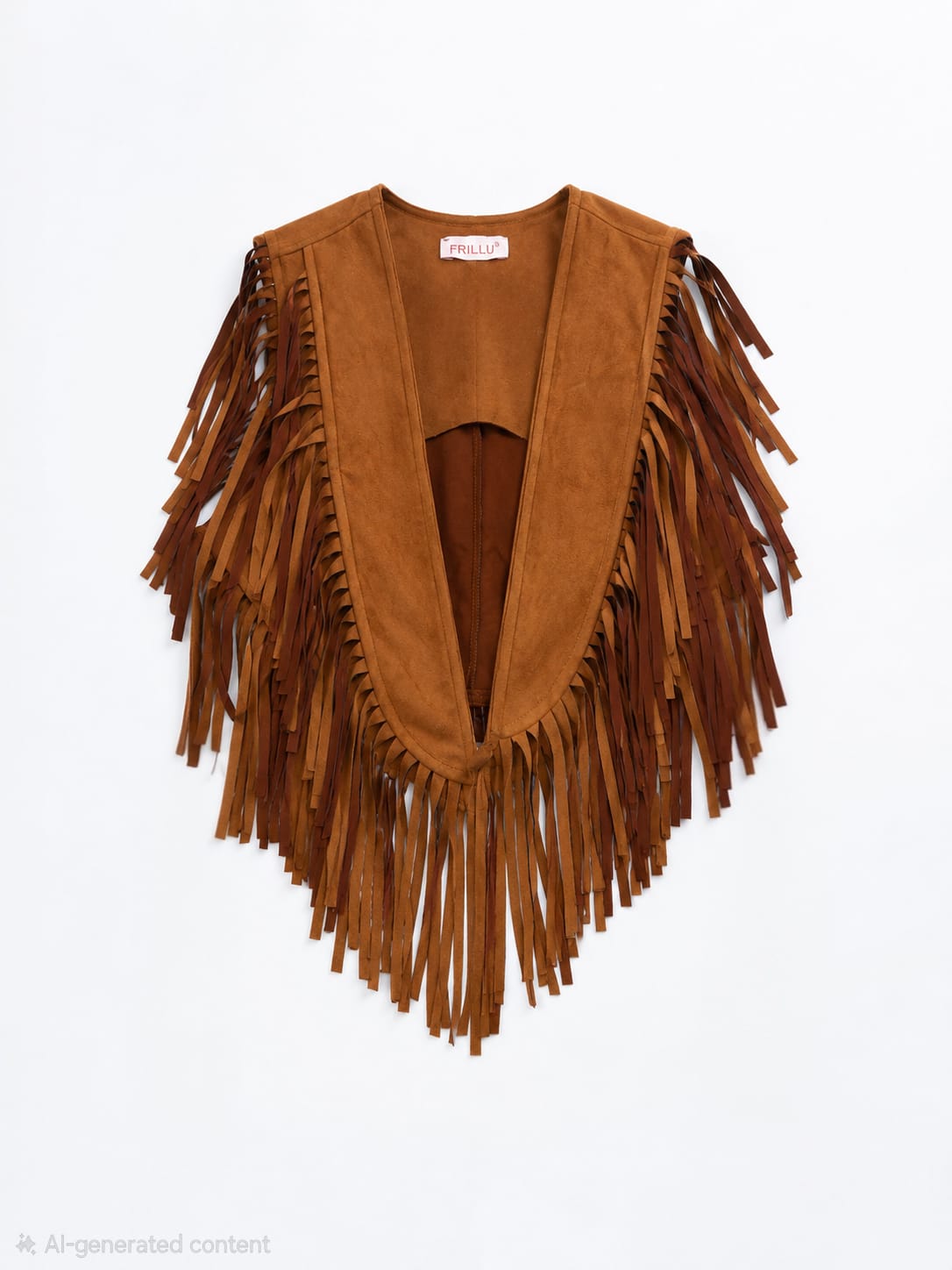 Camel Cowgirl Suede Vest