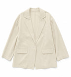 Beige Sloane Oversized Linen Blend Blazer
