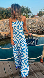 Blue Hawaiian Breeze Dress