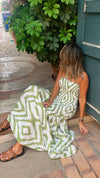 Olive Hawaiian Breeze Dress
