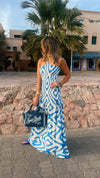 Blue Hawaiian Breeze Dress