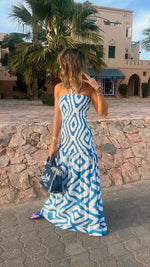 Blue Hawaiian Breeze Dress