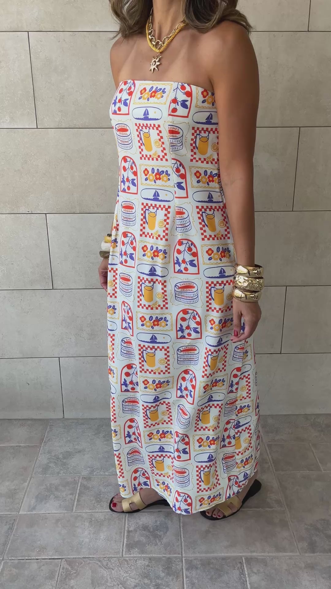 Sunrise Off Shoulder Dress