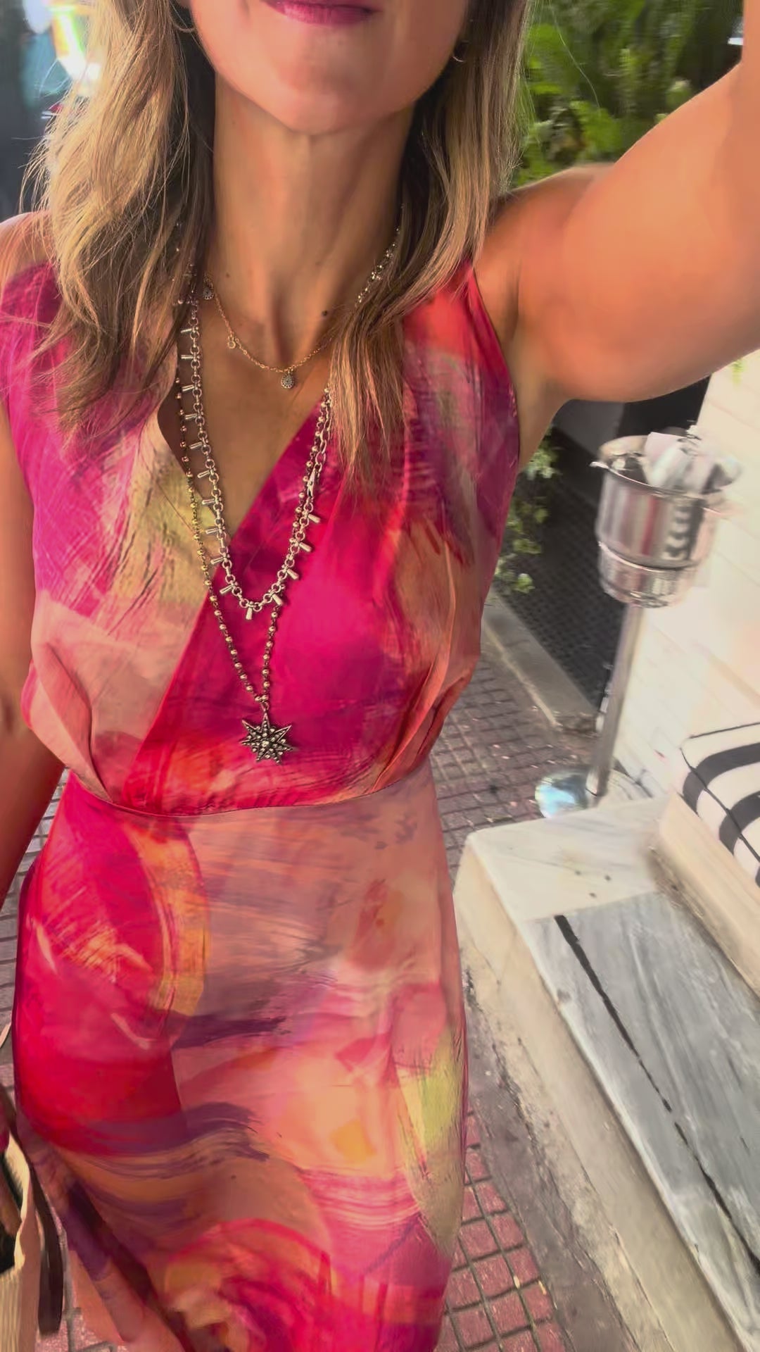 Sabbia Rosa Maxi Dress