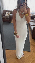 White Midnight Backless Dress