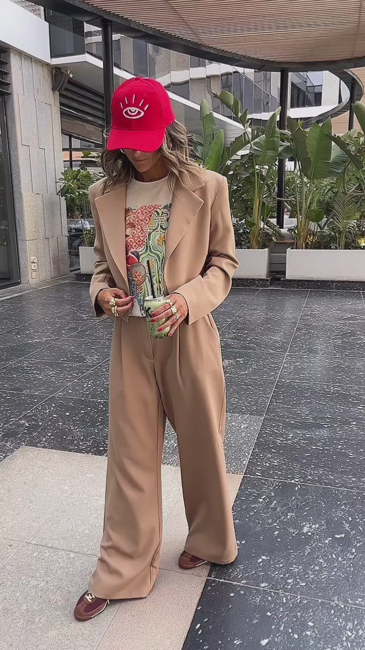 Cafe She’s a Boss Cropped Blazer