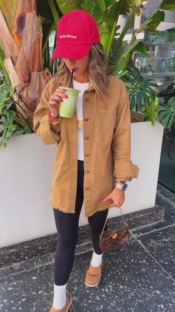 Camel Out & About Overshirt