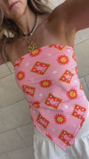 Sunset Printed Bandeau