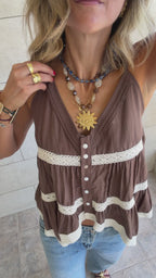 Black Serena Top