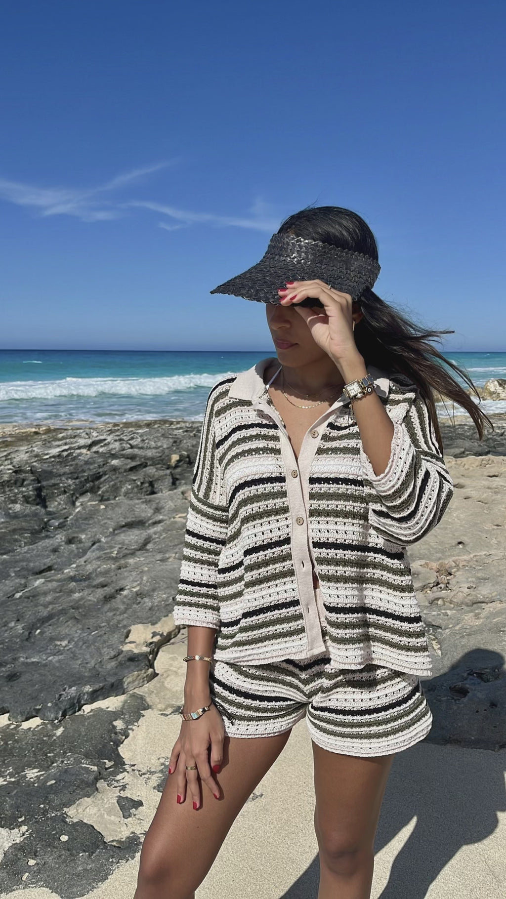 Olive Boat Day Crochet Set