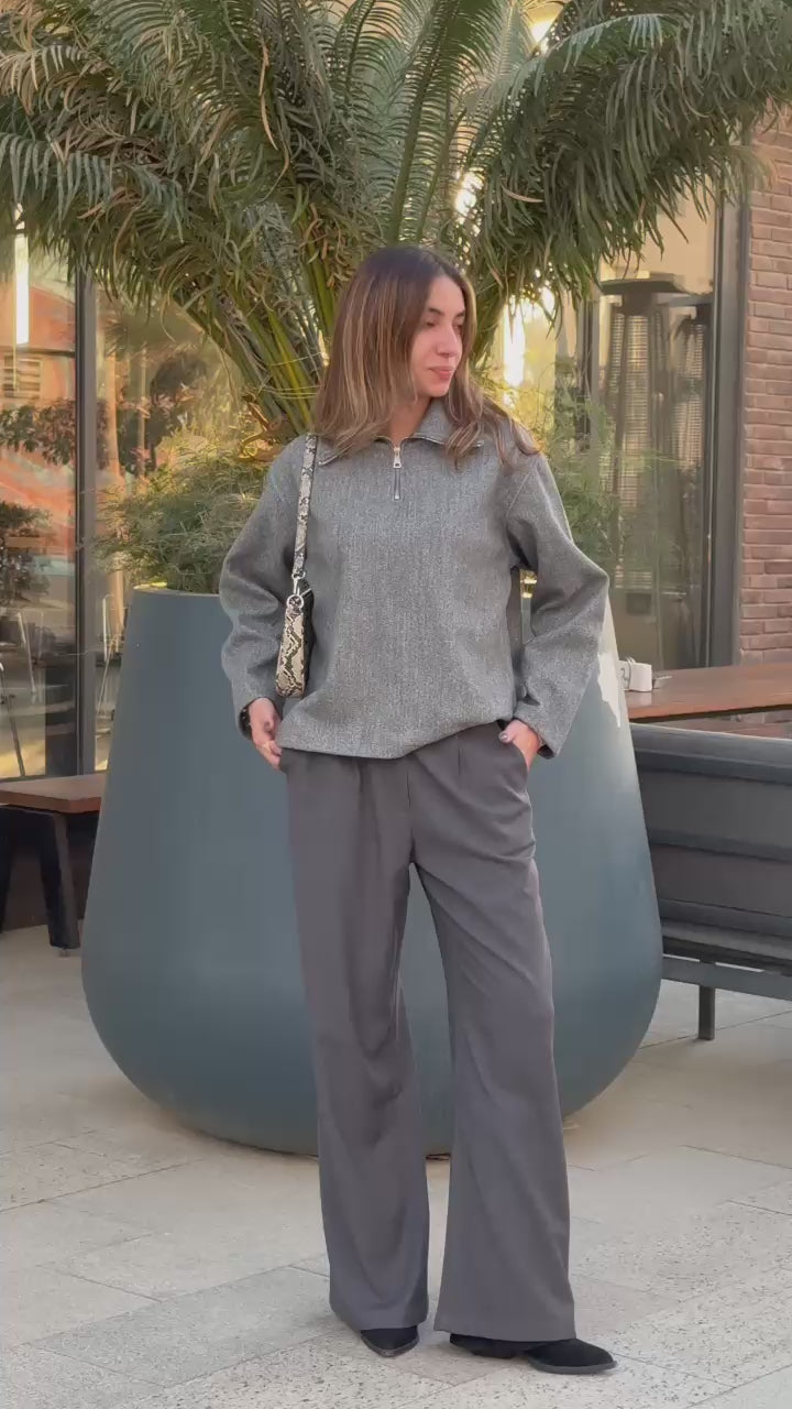 Grey Everyday Essential Sweater