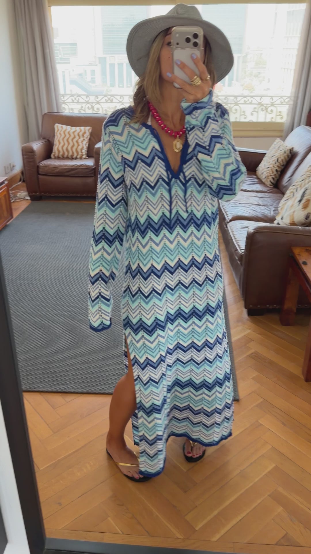 Mykonos Moon Dress