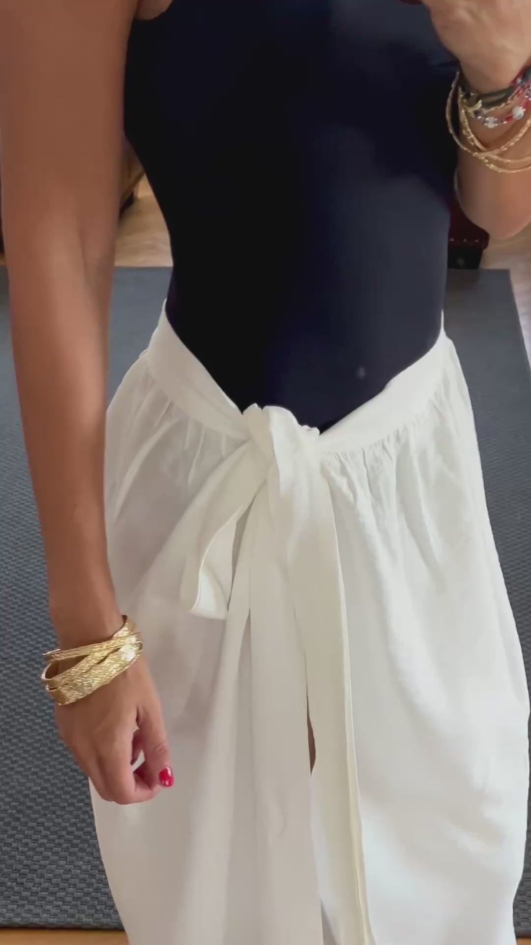 Watermelon Beach Life Beach Wrap Skirt