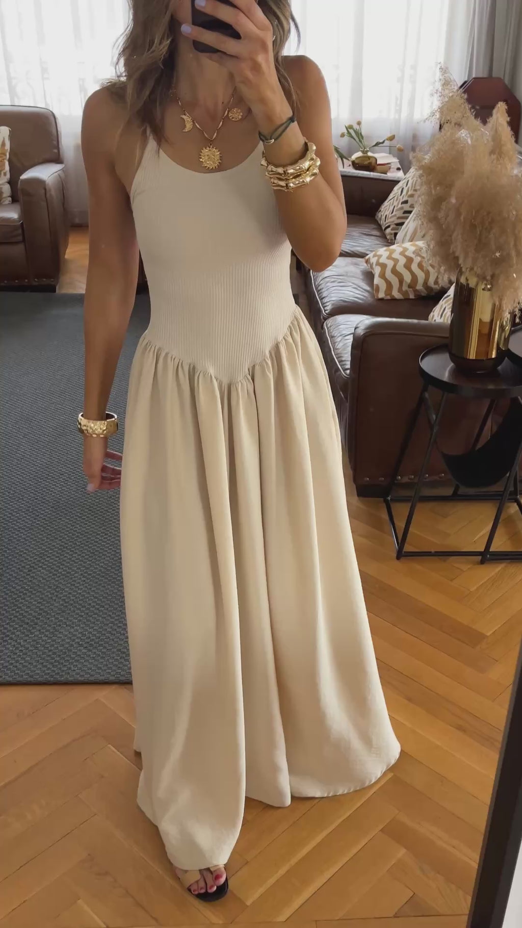 Black Serene Grace Dress