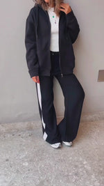 Black Daily Zip Up