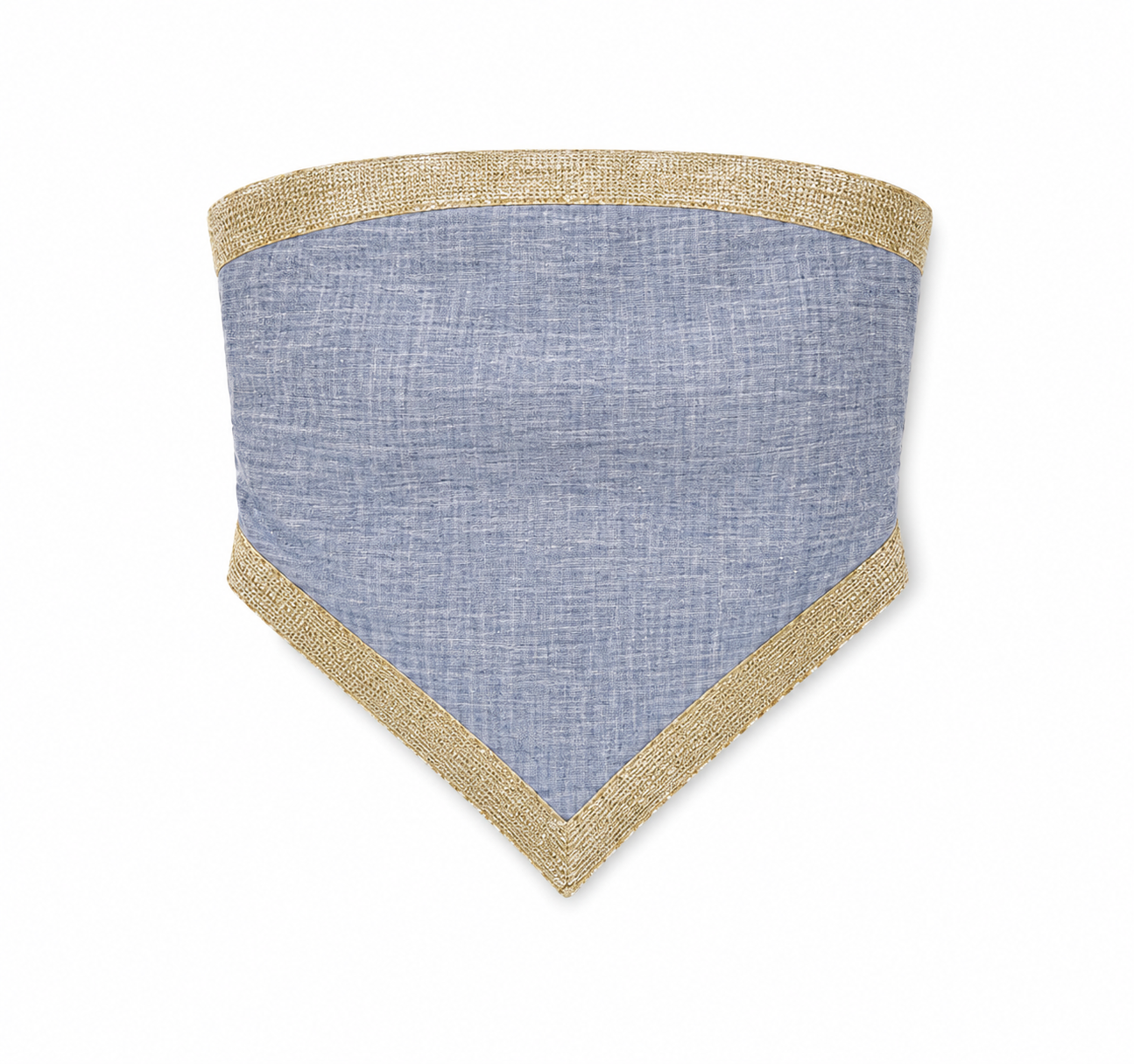 Golden Grey Edge Bandeau