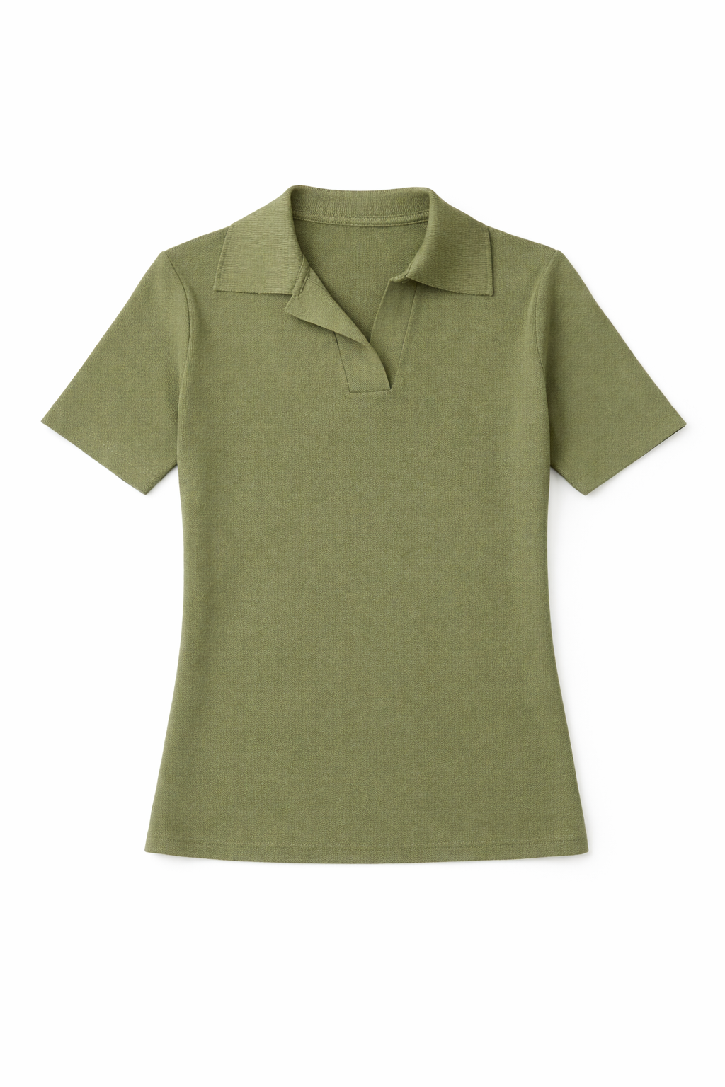Olive Signature Must Have Collard Knit Polo