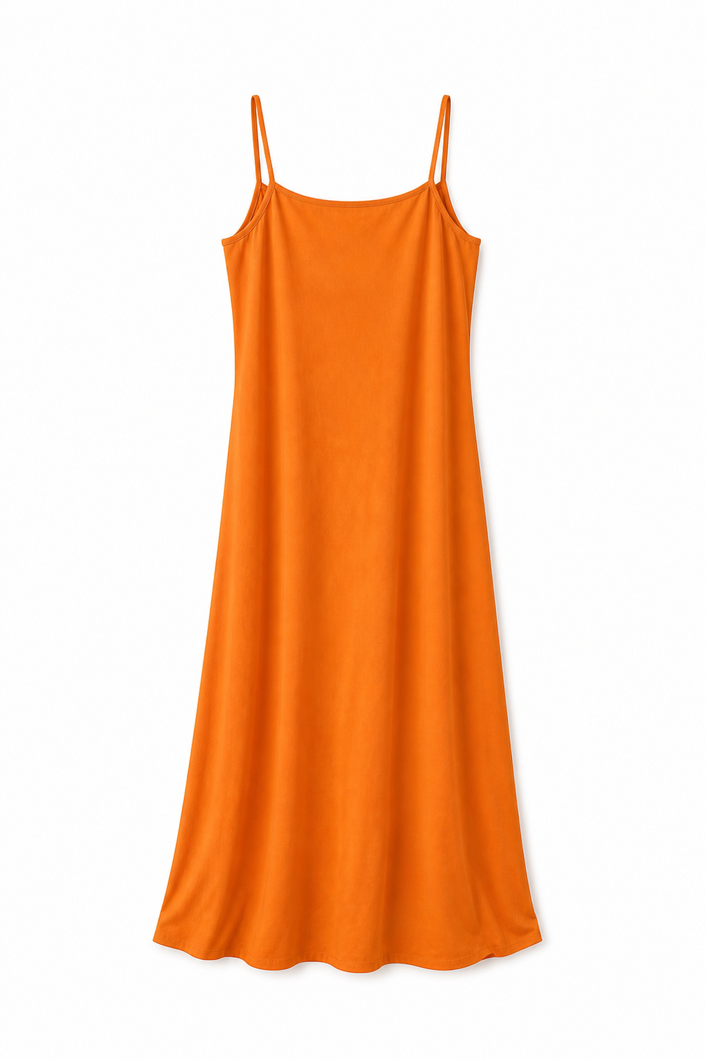Orange Venice Basic Dress