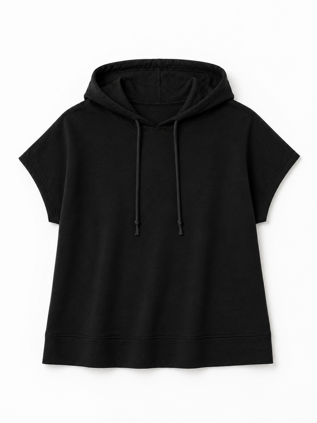 Black Softline Hoodie