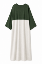 Olive Half And Half Dress