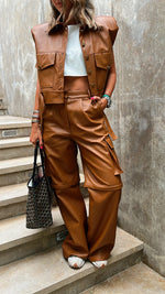 Copper Leather Cargo