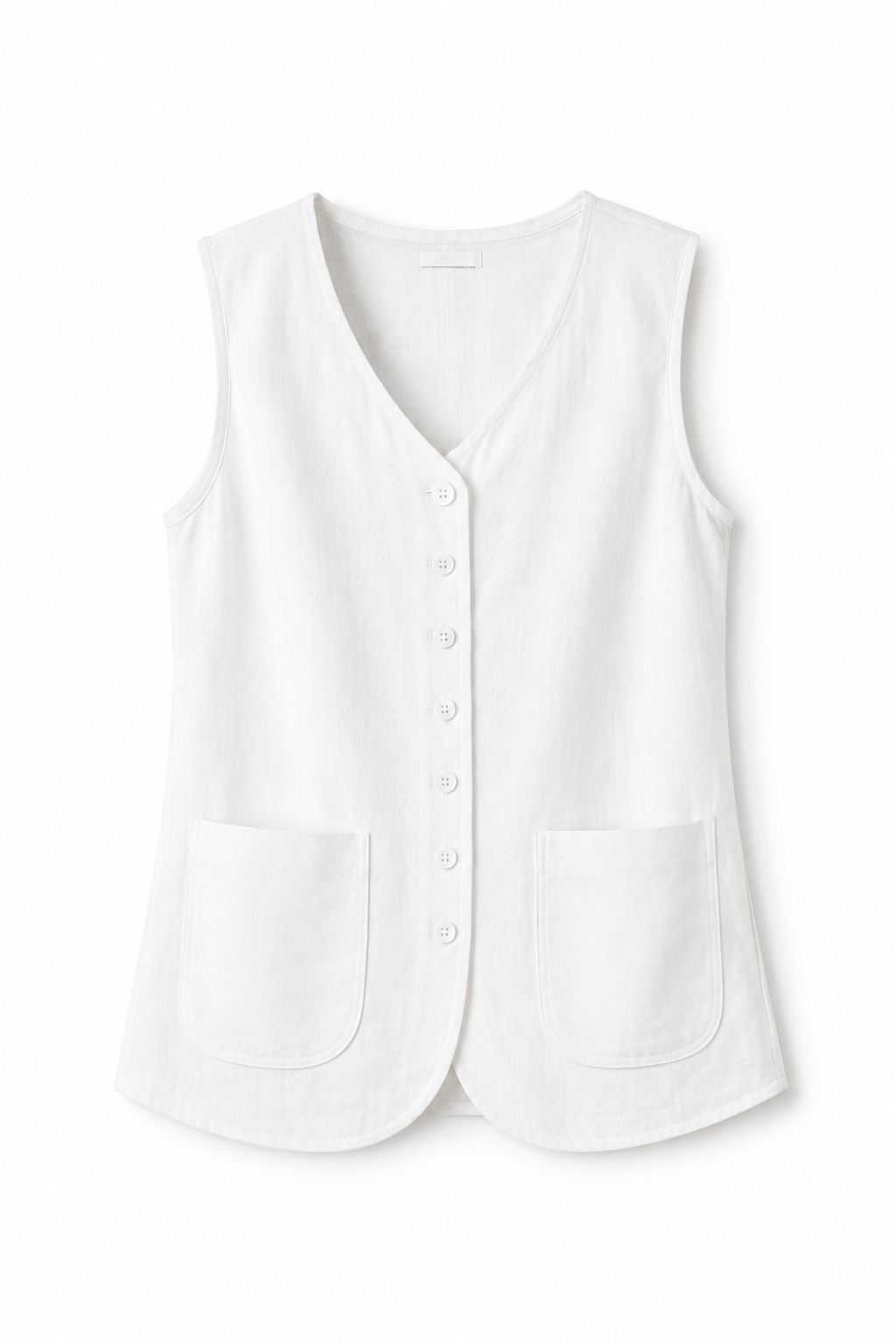 White Riviera Vest