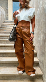 Copper Leather Cargo