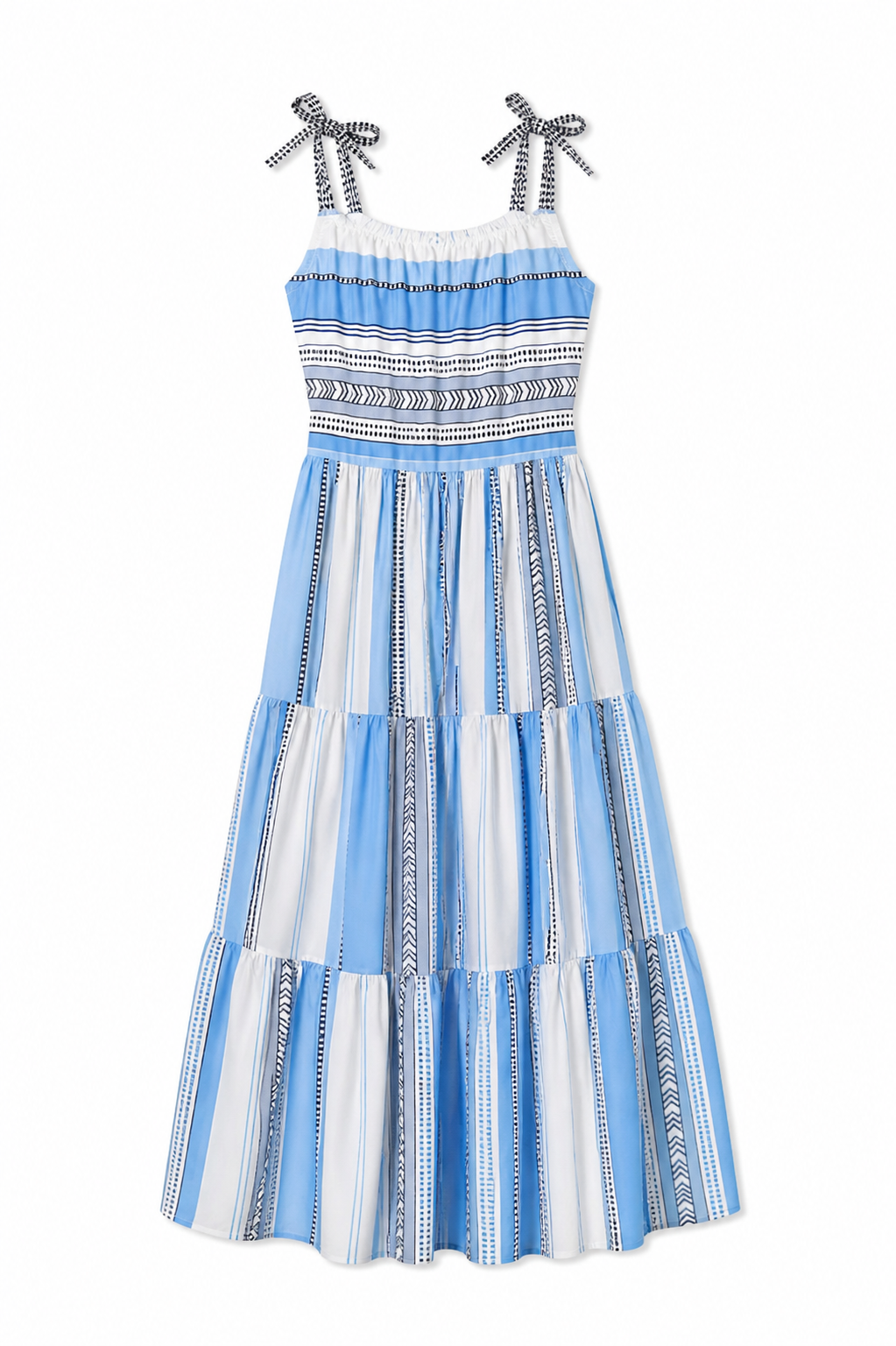 Blues Away Strapped Dress