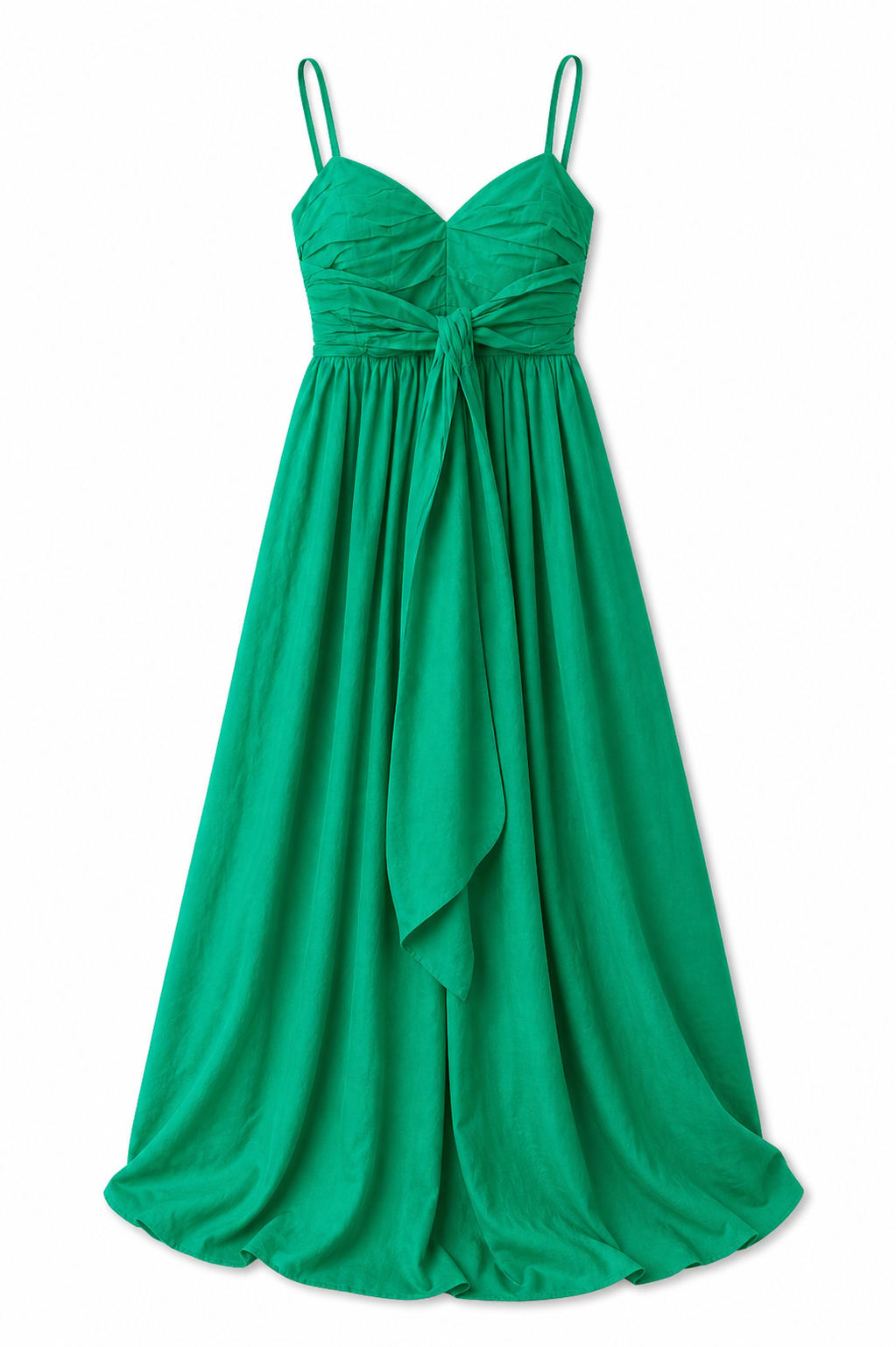 Green After Sun Poplin Dress