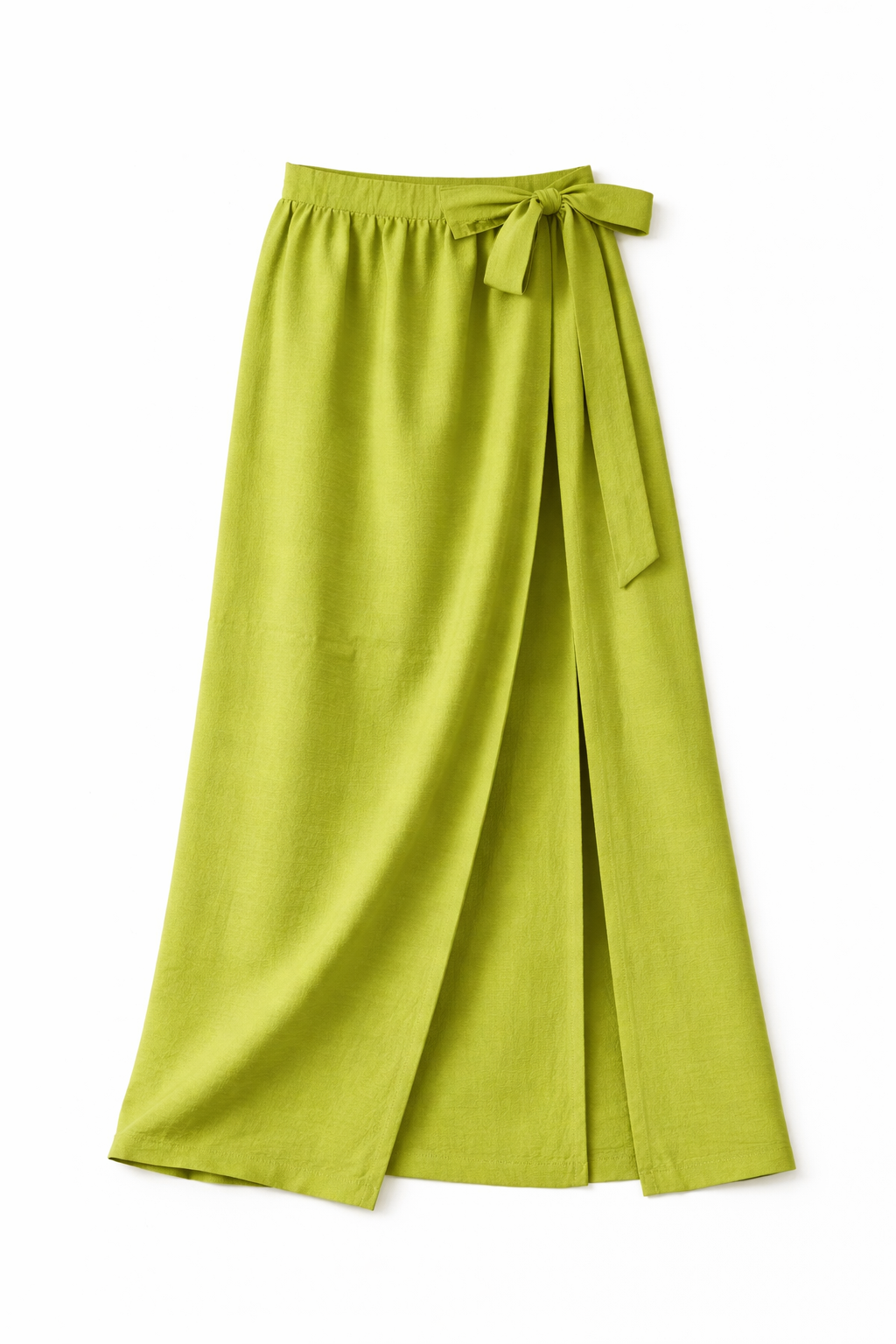 Lime Beach Life Beach Wrap Skirt