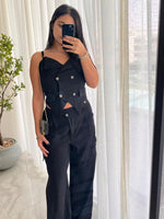 Black She’s Tailored Vest Set
