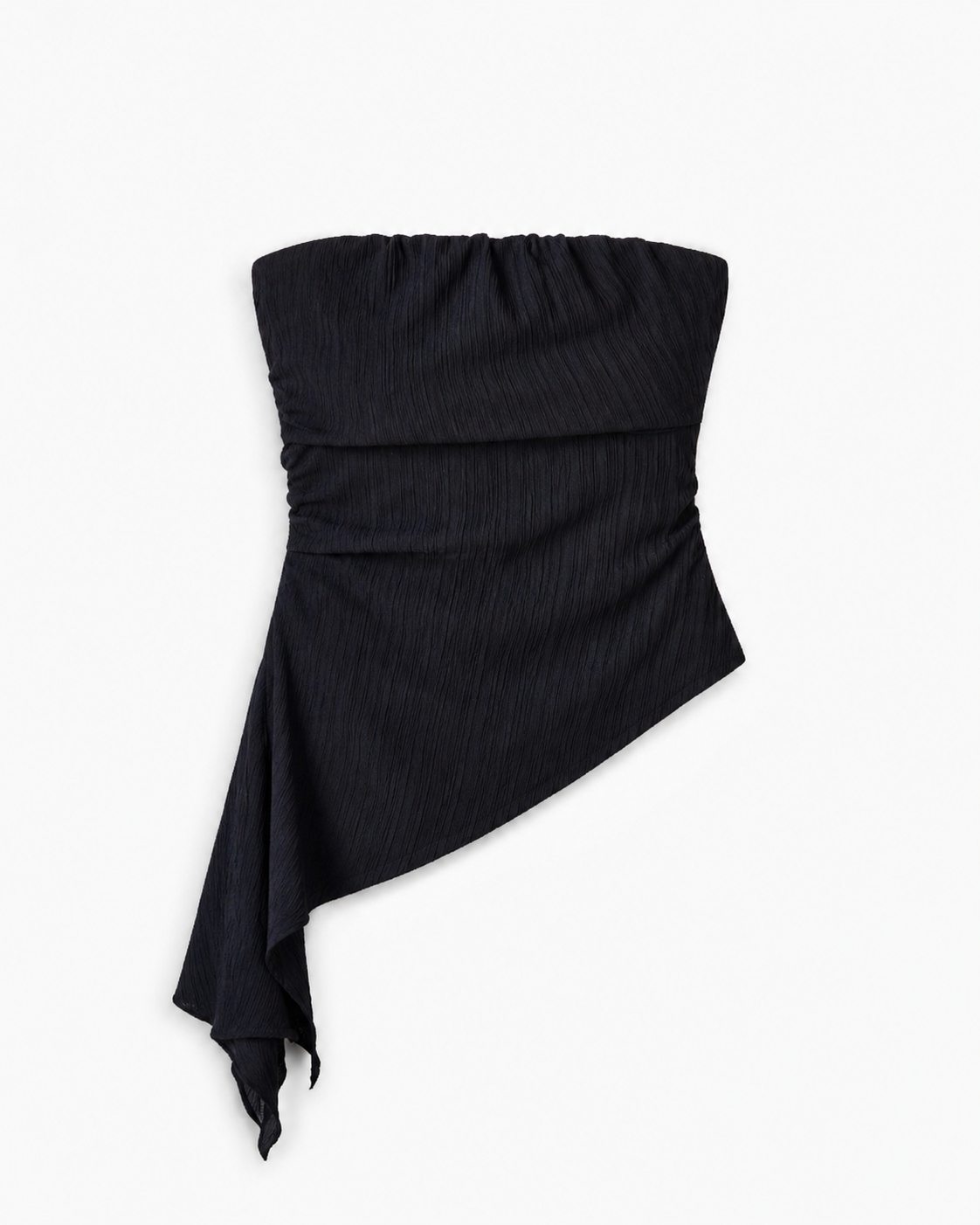 Asymmetrical Crinkle Top