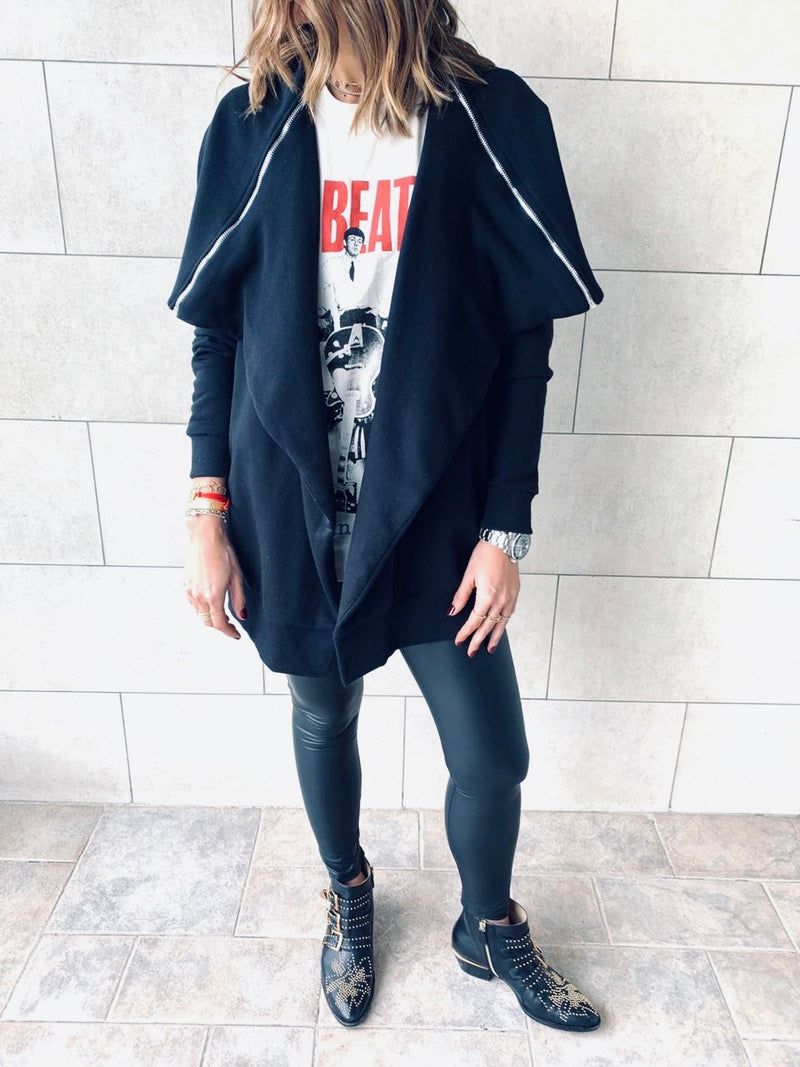 Rocker Open Sweat Cardi