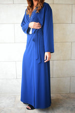 Blue Wrap Dress