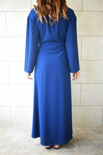 Blue Wrap Dress
