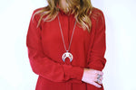 Basic Burgundy Longline Shirt