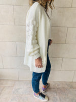 white holly pocket cardigan