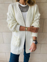 white holly pocket cardigan