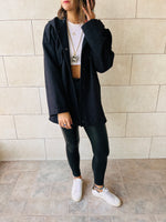 Black Hit The Street Shacket