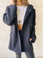 Black Hit The Street Shacket