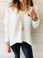 Ivory High Low Pullover