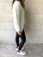 Ivory High Low Pullover