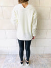 Ivory High Low Pullover
